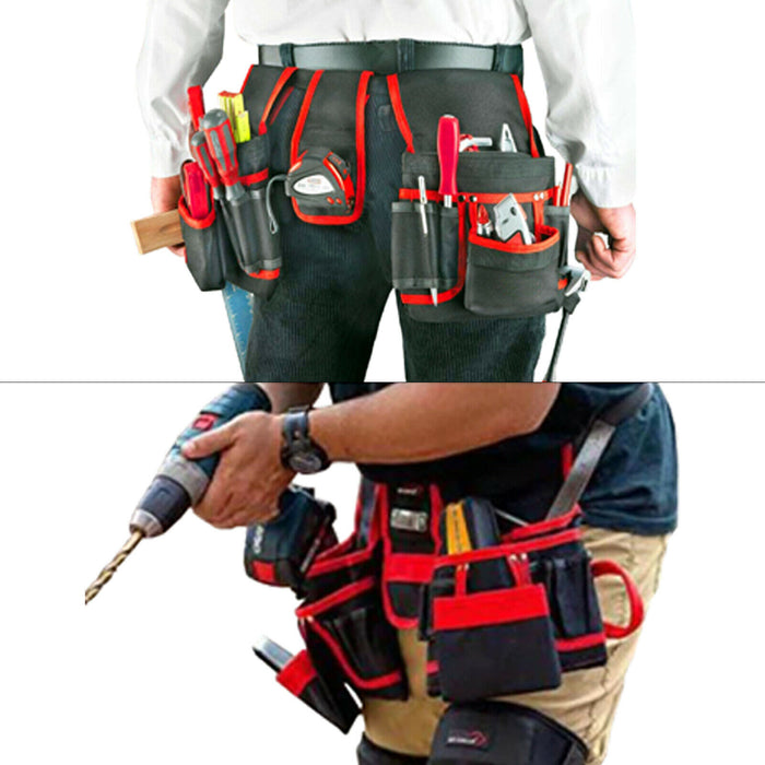 Screwdriver Set Tool Kit Ratchet Wrench Socket Driver Tool Belt Precision 48 Pce