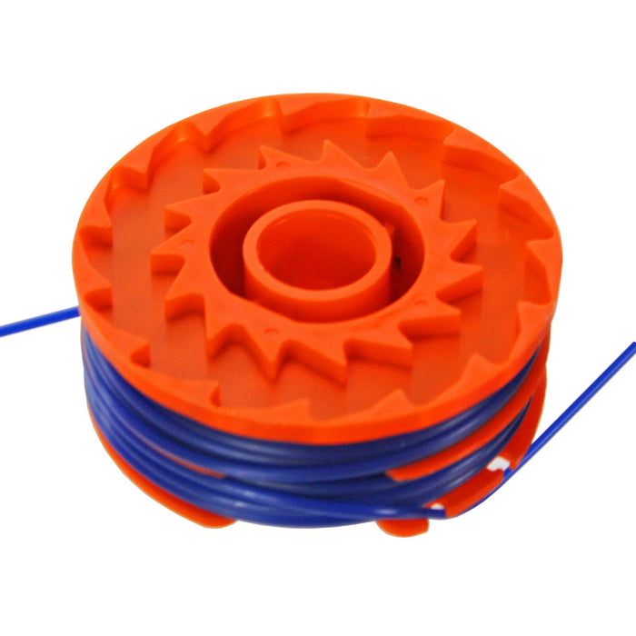 Dual Strimmer Line Spool Head Cover Cap Set for MCGREGOR 350w MET3525 Trimmer x2