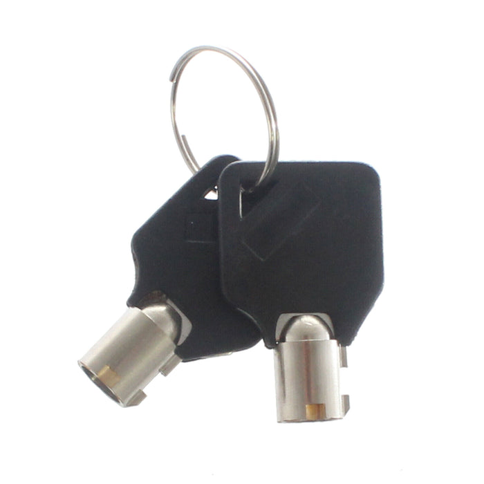 Security Sleeve Chain Lock Heavy Duty Hardened Steel with Nylon Cover (90cm / 3ft)