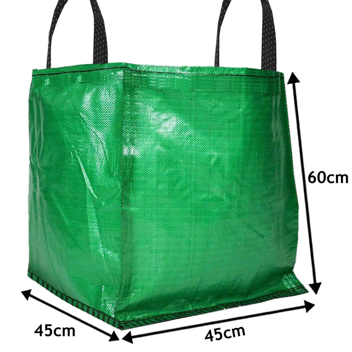 Garden Shredder Collection Bag Cover Waste Sack Reusable 120L 45 x 45 x 60 cm