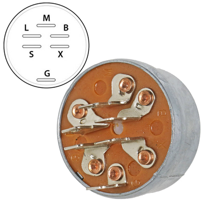 Ignition Switch for BRIGGS & STRATTON Lawnmower Mower Tractor 92377 SLMBXG