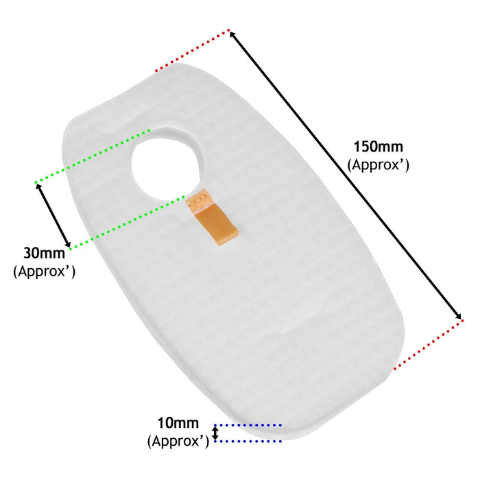 Foam Filter Kit for Shark Rocket HV380 HV380UK HV381 HV382 HV383 HV384Q Vacuum Cleaner (3 Filters)