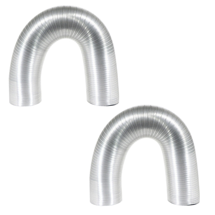 2 x 5" x 3 metre vent hoses