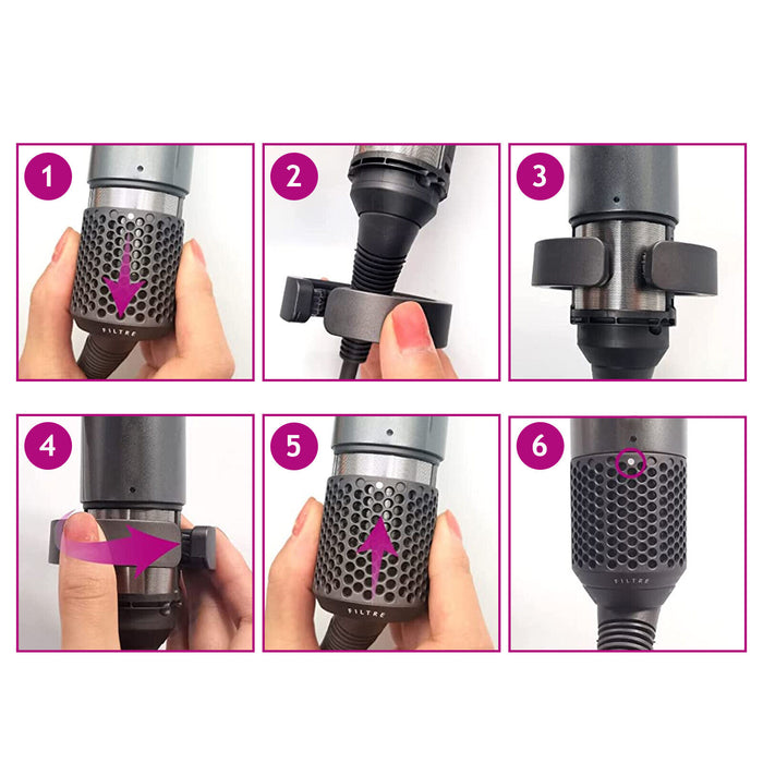 Filter Cleaning Brush for Dyson Supersonic Hair Dryer HD01 HD02 HD03 HD04 HD07 HD08