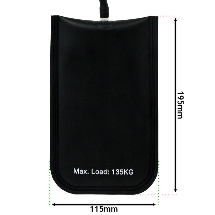 195mm x 115mm Max Load 135KG