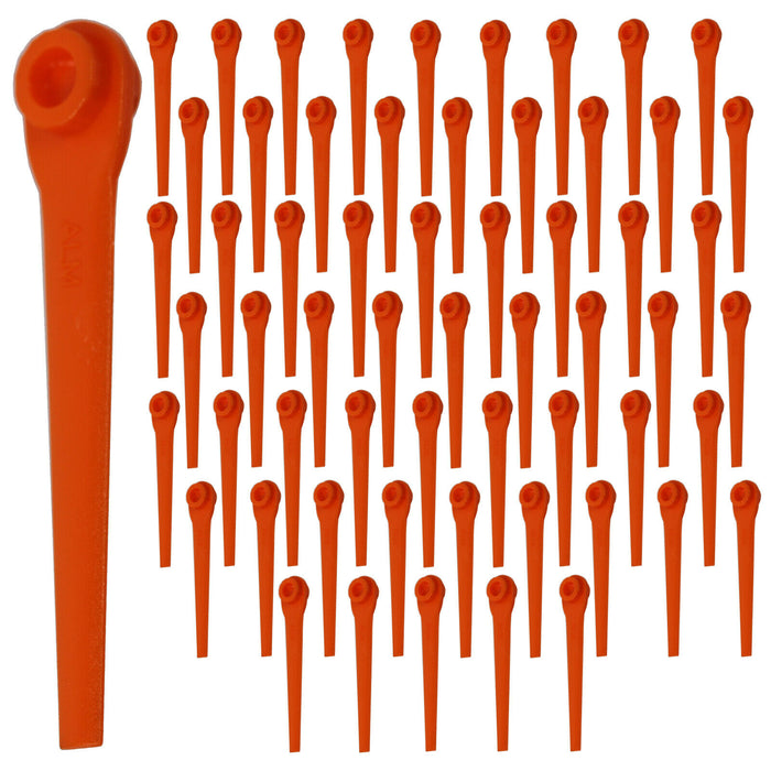 Plastic Blades for FLYMO SimpliTrim Li Battery Grass Trimmer Strimmer x 60