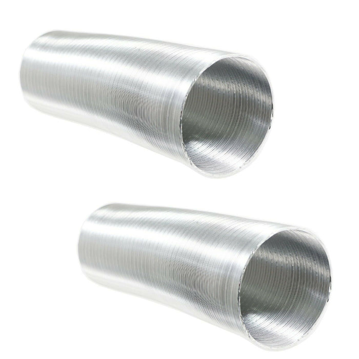 Air Conditioning Duct Kit (5" x 3 Metre Vent Hoses x 2 + Hose Connector + Clips x 2)