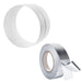 Air Conditioning Vent Connector Kit (5" Extension Hose Adaptor + 45m Aluminium Foil Tape)