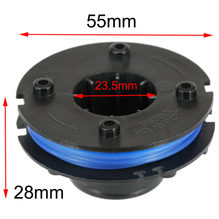 Strimmer Line Spool Cover for Qualcast Challenge McGregor GT2317 Trimmer