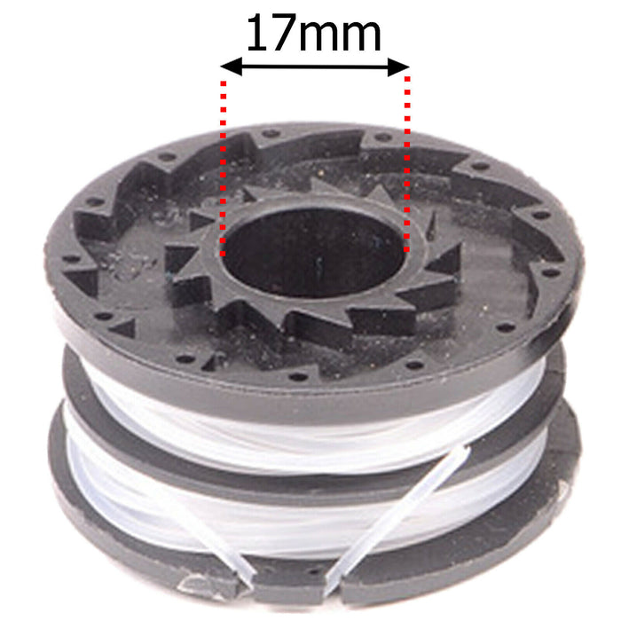 2.5m Cord Line Spool & Cover for Spear & Jackson S3525ET Strimmer Trimmer