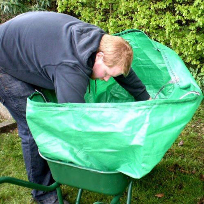 Garden & Farm Wheelbarrow Carrier Bag Heavy Duty Capacity Increase (270 Litre)