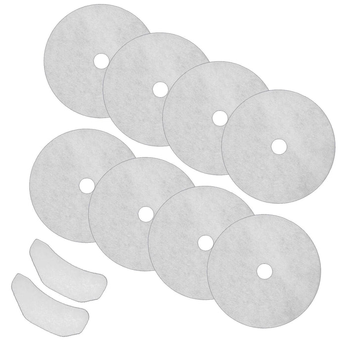 Tumble Dryer Cloth Exhaust + Air Intake Filters for Montpellier MTD25P MTD25S (10Pc Filter Kit)