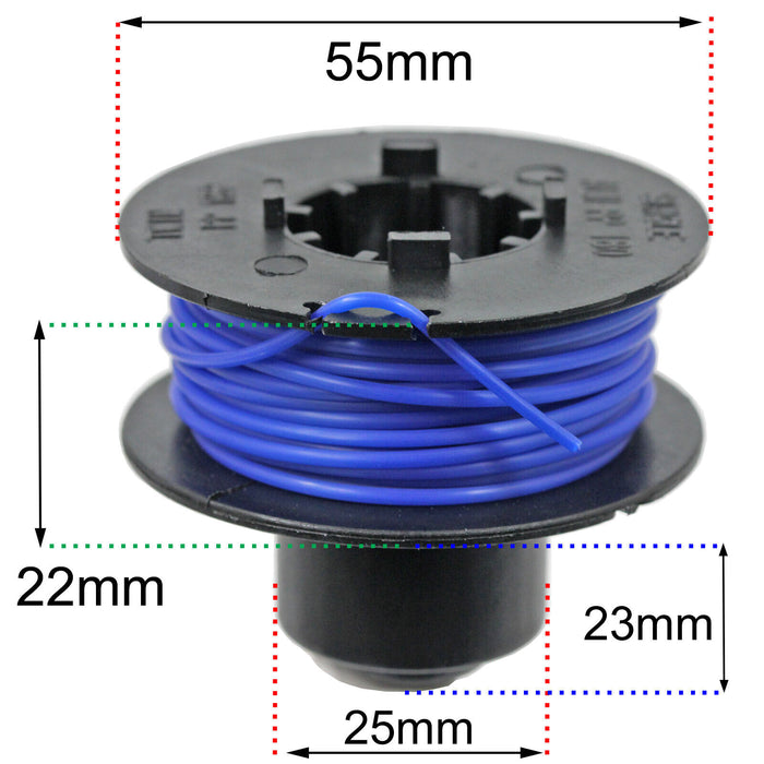 Strimmer Line Spool for Sovereign N0E-2ET-230 N0E-15ET-230 18v Trimmer 8m