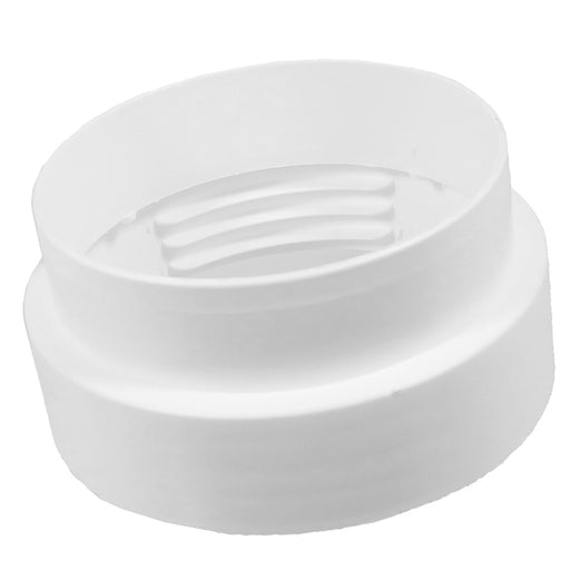 Tumble Dryer Vent Adaptor Threaded Female Duct Hose Outlet Connector (4" / 100mm)