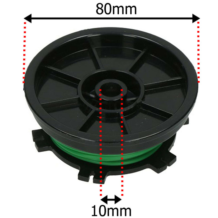 Twin Line and Spool for CHALLENGE XTREME SGT26 SGT30 SGT34N Strimmer