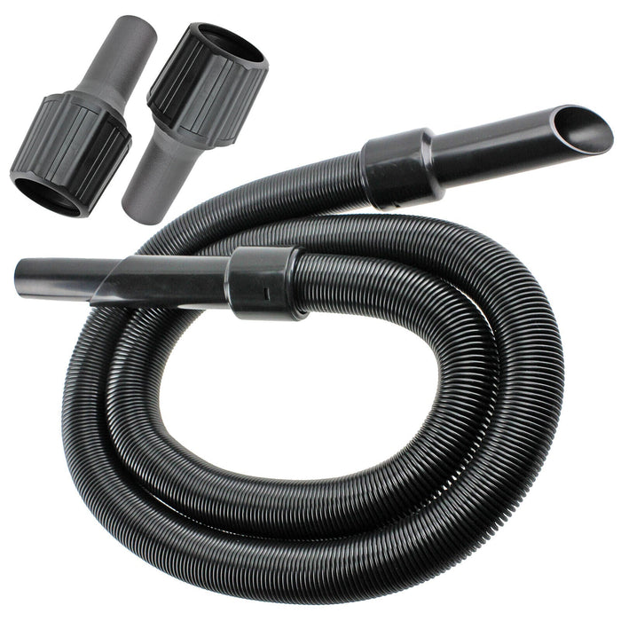6m Extra Long Extension Pipe Hose Kit for Numatic Henry Hetty Vacuum Cleaner (6 Metre Hose + 3 x Adaptors)