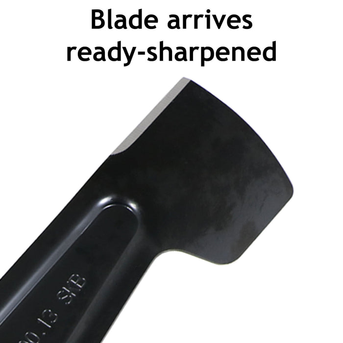 Blade for SPEAR & JACKSON 40v S4037CR Cordless Lawnmower Mower Cutter 37cm x 2