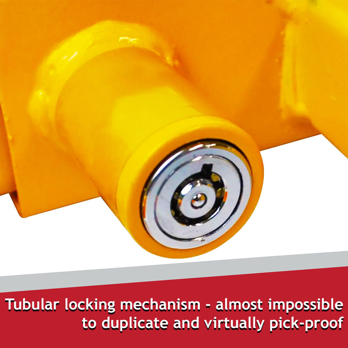 Wheel Clamp Lock Caravan Campervan Motorhome Trailer Car Van Insurance Essential