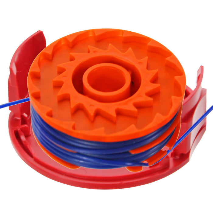 Dual Strimmer Line Spool Head Base Cover Cap for QUALCAST GT25 GGT3503 GGT350A1