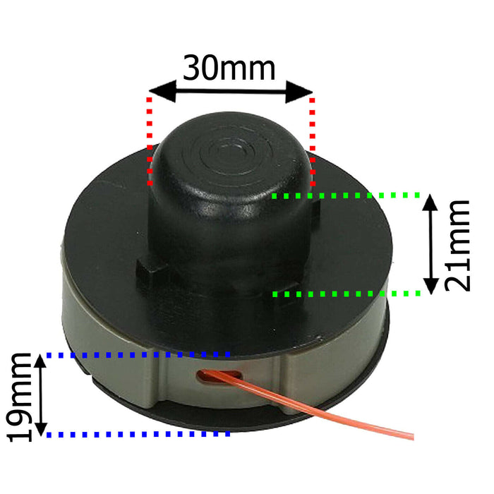 6m Spool & Line for QUALCAST Strimmer Trimmer GGT250 GGT2501 GT23 AGP33
