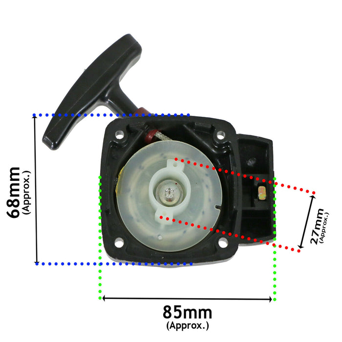 Recoil Starter for Multi-Cutter Brushcutter Strimmer Pull Cord Start Multicutter