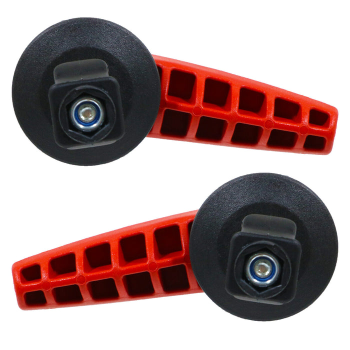 Pack of 2 Bosch 1400 1700 1800 Ergoflex 32 34 340 36 LI Lawnmower Handle Clamp Levers