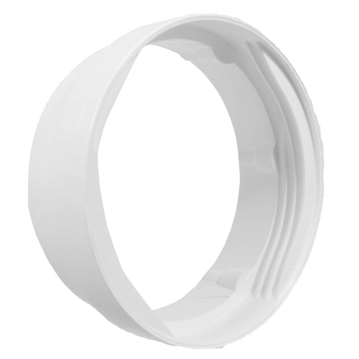 Vent Hose Connector Adaptor Threaded Duct Pipe Outlet Ring (5" / 125mm)