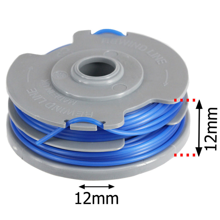 Strimmer Spool Line + Cap 1.5mm 5m for QUALCAST GT2541 Trimmer