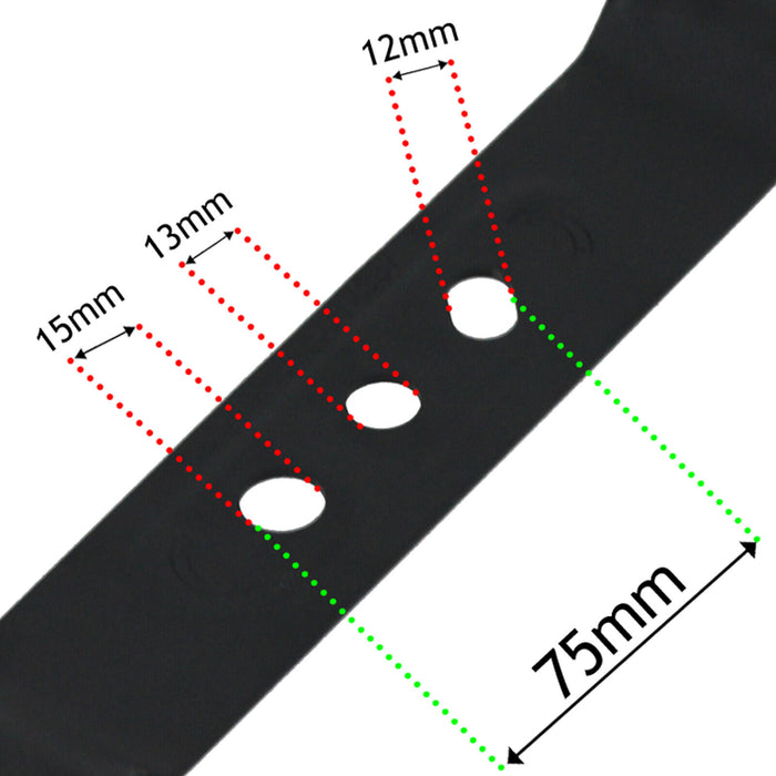 Lawnmower Blade for B&Q FPLMP99-2 FPLMP99-3 FPLMP99 Rotary Mower Metal 40cm