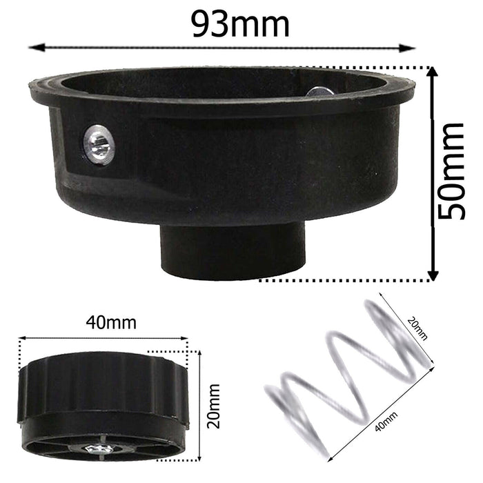 Double Twin Feed Compact Head & Spool for JCB PLT25AF Strimmer Trimmer