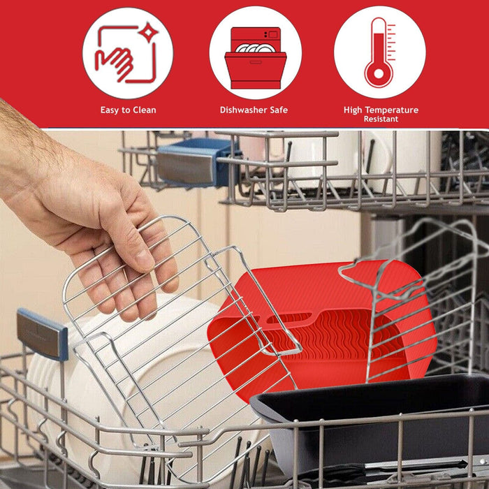 Basket Racks for SALTER Air Fryer EK4548 EK4750 Drawer Liner Shelf Set