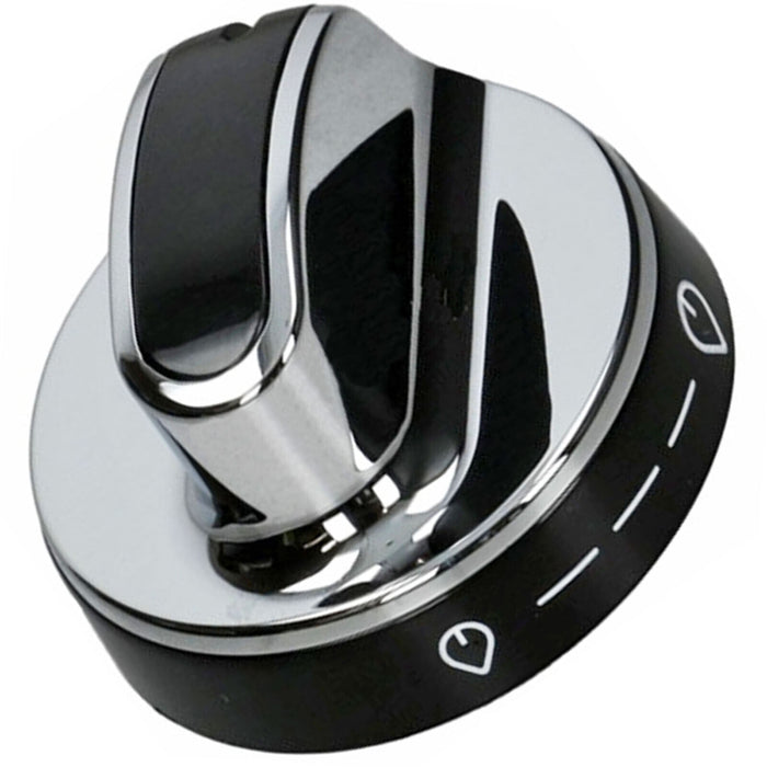 Stoves Gas Knob Hob Switch Burner Flame Chrome New World Belling 083157007