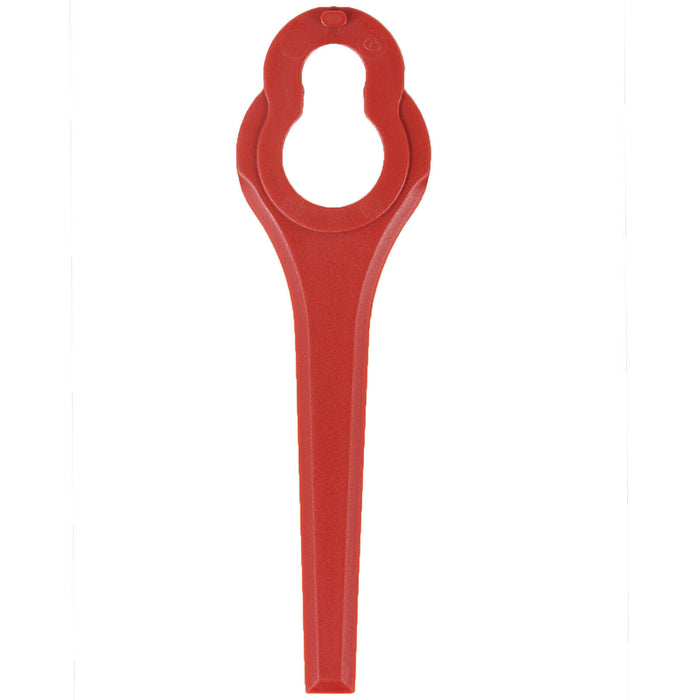 Plastic Blades for ALDI Ferrex Cordless Grass Trimmer 20v 40v Pack of 20 Red