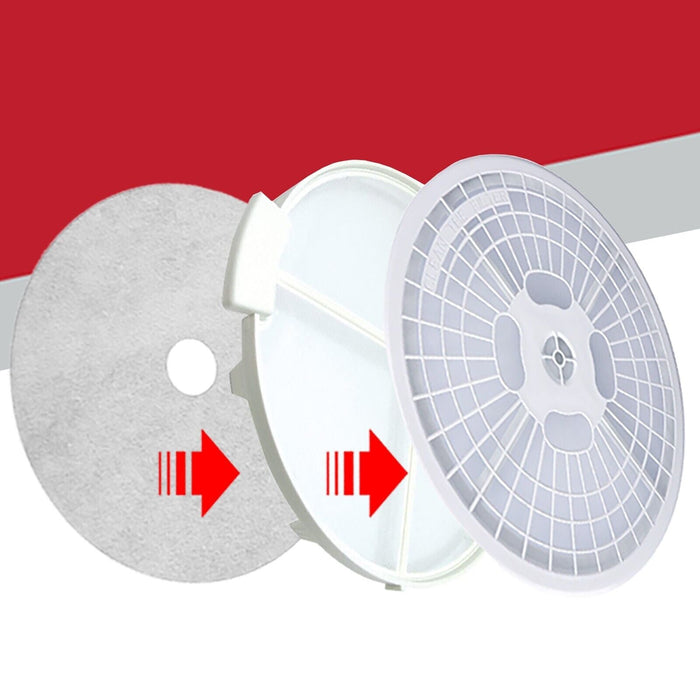 Universal Tumble Dryer 235mm Cloth Round Exhaust + Air Intake Filters (20 Piece Filter Kit)