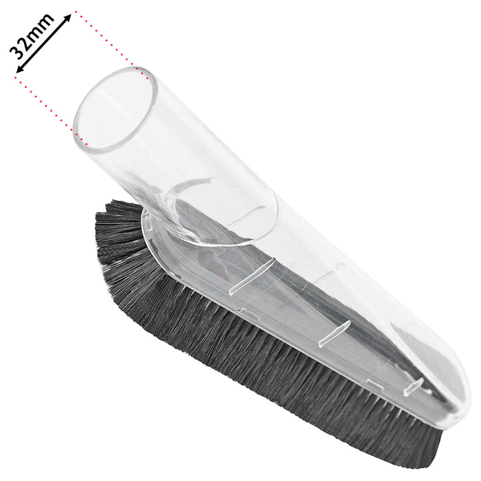 Soft Dusting Brush Tool for Numatic Henry Hetty Nuvac Vacuum Cleaner (32mm)