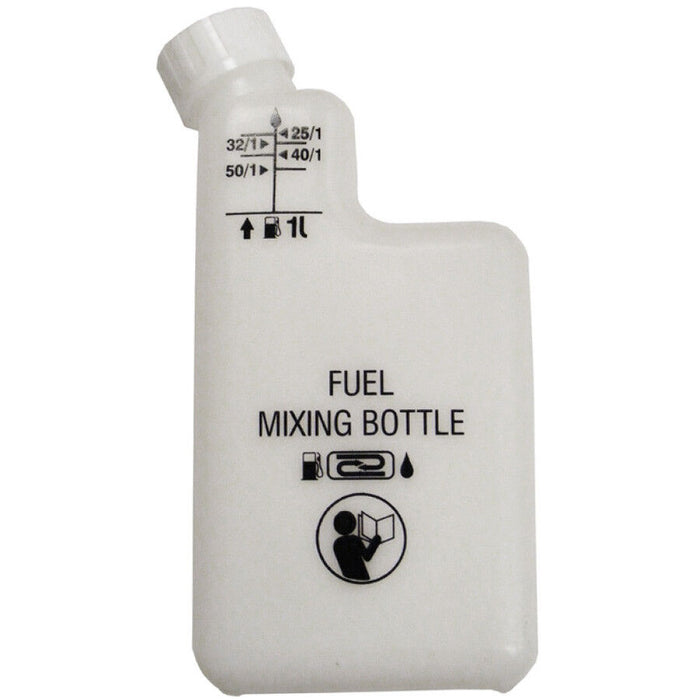 2 Stroke Mixing Bottle Lawnmower Chainsaw Strimmer Fuel Mixer 25:1 40:1 50:1 1L
