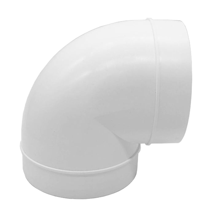 Hydroponics Bend Elbow Duct 90 Degree Vent Hose Pipe Tube Male Ducting Grow Room Connector (6" / 150mm)