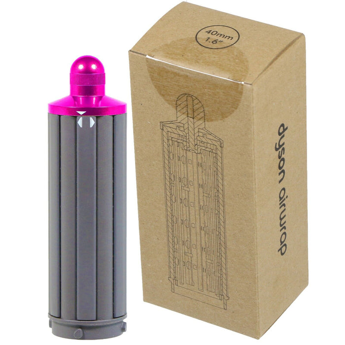Dyson Airwrap Barrel 40mm x 135mm Hair Styler 1.6" Nickel / Fuchsia 971889-01