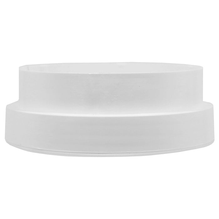 Vent Hose Connector Adaptor Threaded Duct Pipe Outlet Ring (5" / 125mm)