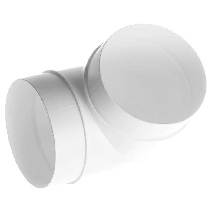 Air Conditioner Bend Elbow Duct 90 Degree Vent Hose Pipe Tube Male Ducting Connector (5" / 125mm)