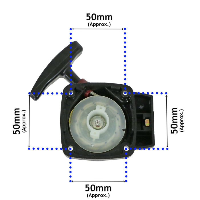Recoil Starter for Multi-Cutter Brushcutter Strimmer Pull Cord Start Multicutter
