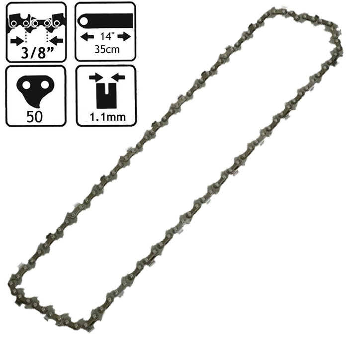 Chainsaw Chain 50 Drive Link 35cm 14" for RYOBI CS1835 Saw