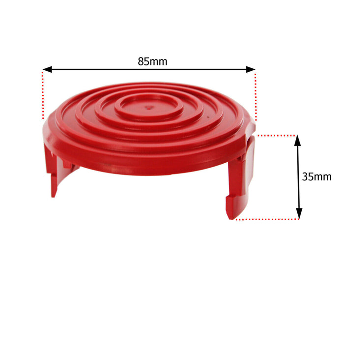 Dual Strimmer Line Spool Head Base Cover Cap for QUALCAST GT25 GGT3503 GGT350A1