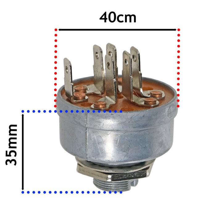 thumbnail image 2 of KEYED MECHANISM IN Lawn Mower Ignition Switch Easy Operation Three 2 of 13