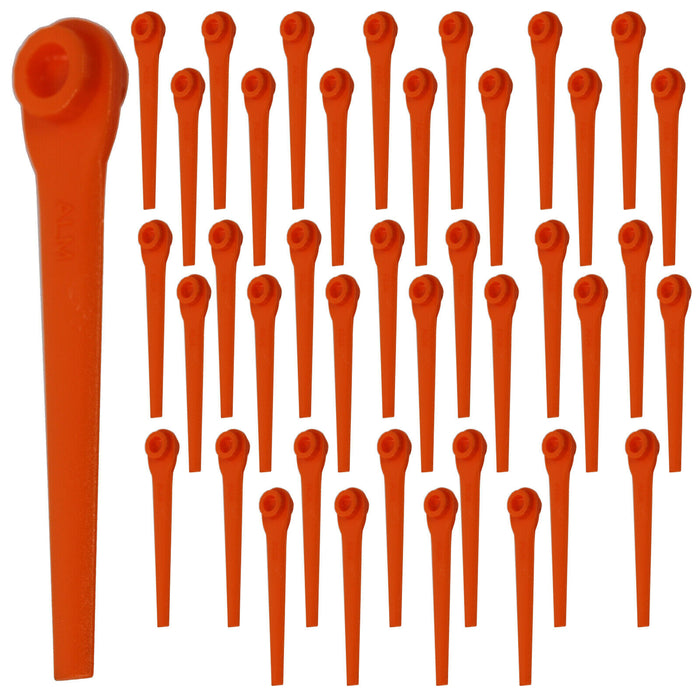 Plastic Blades for Gardena AccuCut Comfort Cut Li EasyCut 18/23R Trimmer x 40