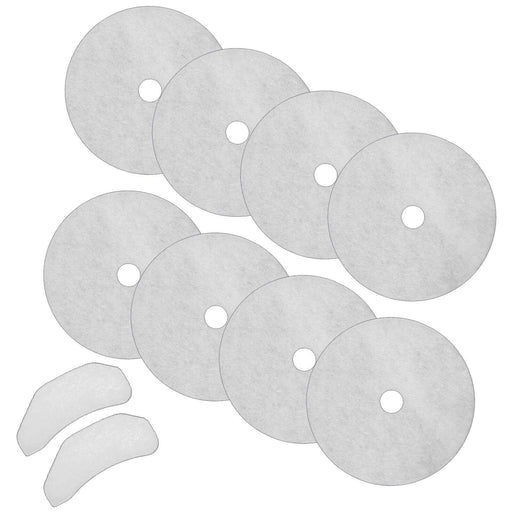 Tumble Dryer Cloth Exhaust + Air Intake Filters for New World NW3KGVTDW NW7KGVTDB NW7KGVTDW (10Pc Filter Kit)