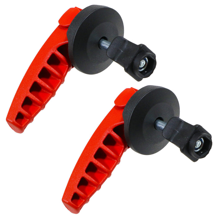 Pack of 2 BOSCH Lawnmower Handle Clamp Levers 1400 1700 1800 Ergoflex 32 34 340 36 LI