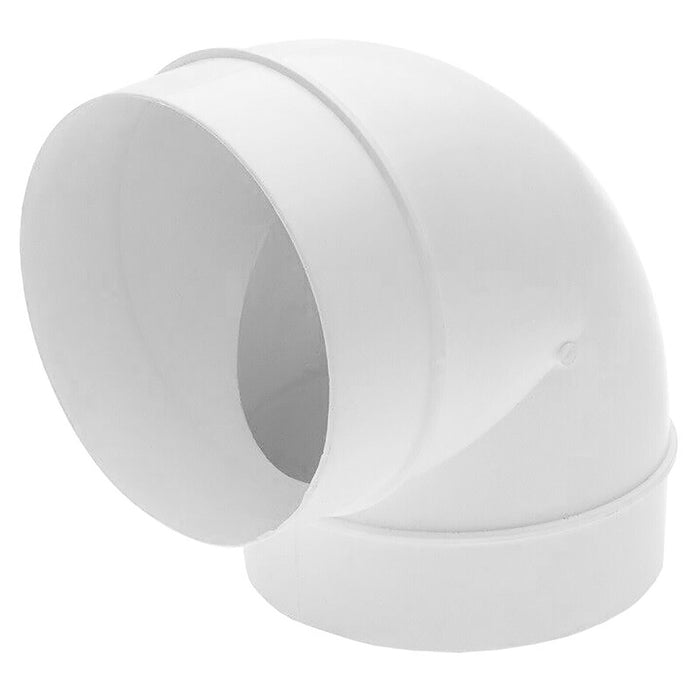 Cooker Hood Bend Elbow Duct 90 Degree Vent Hose Pipe Tube Male Ducting Connector (6" / 150mm)