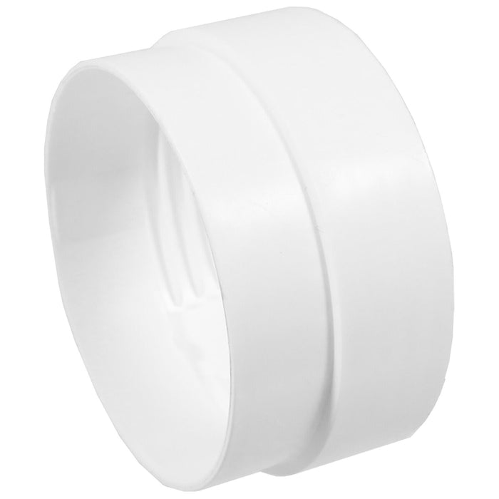 Tumble Dryer Vent Adaptor Threaded Male Duct Hose Outlet Connector (4" / 100mm)