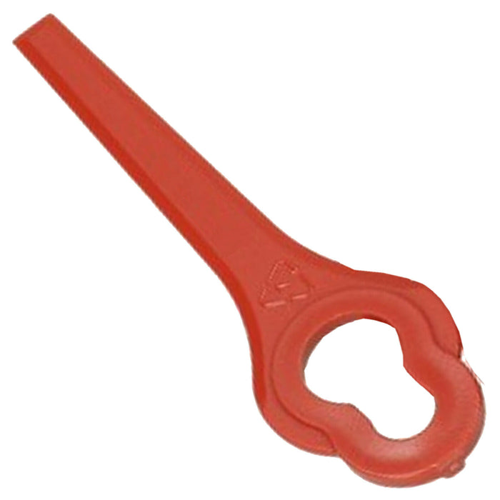 Plastic Blades for ALDI Ferrex Cordless Grass Trimmer 20v 40v Pack of 20 Red
